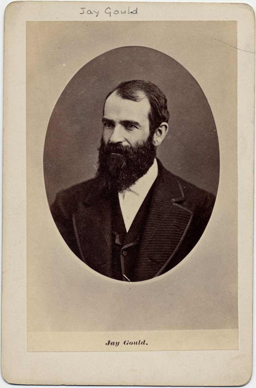 Jay Gould (1836-92), Financiero Americano de American Photographer