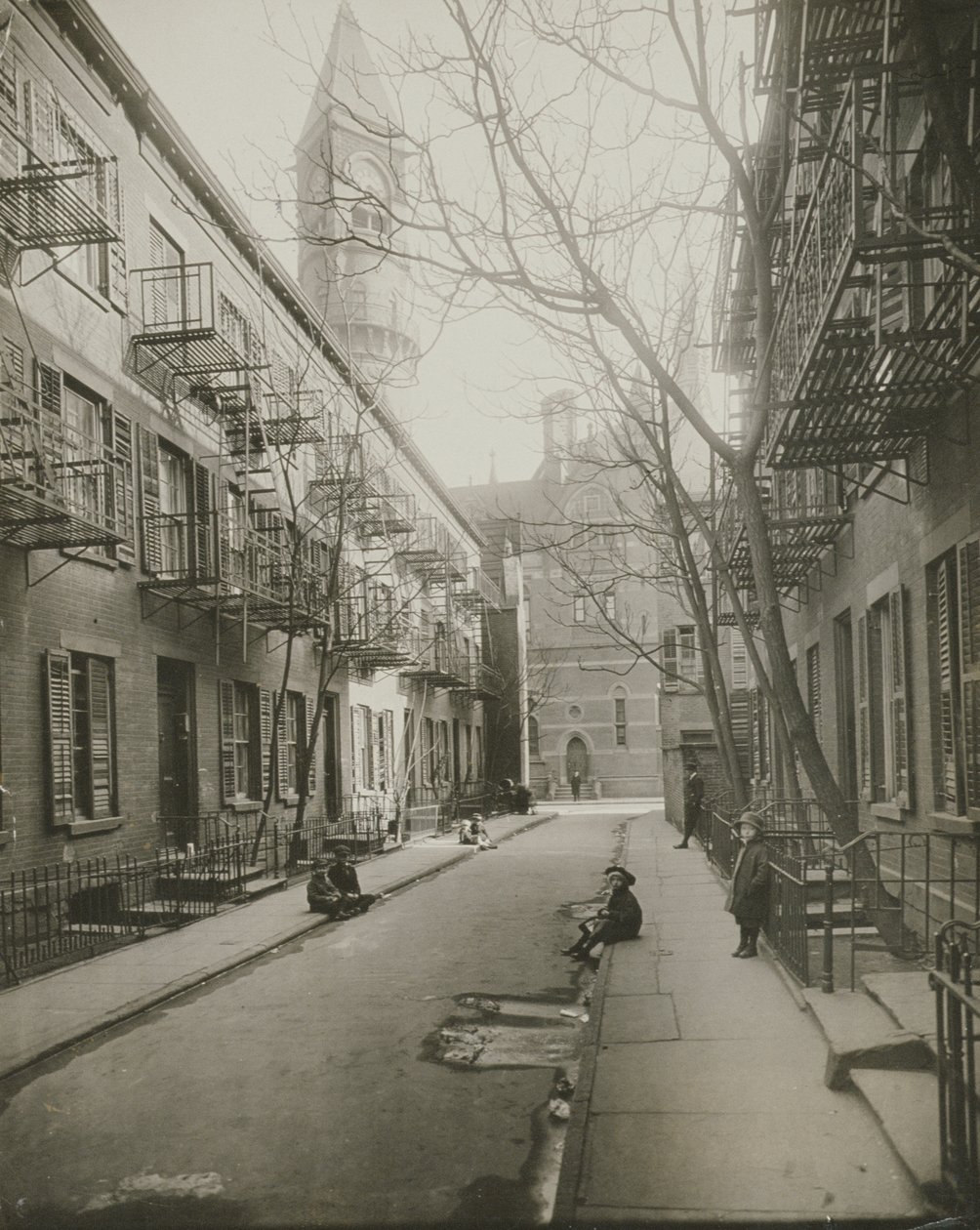 Patchen Place, Greenwich Village, Nueva York, 1916-20 de American Photographer