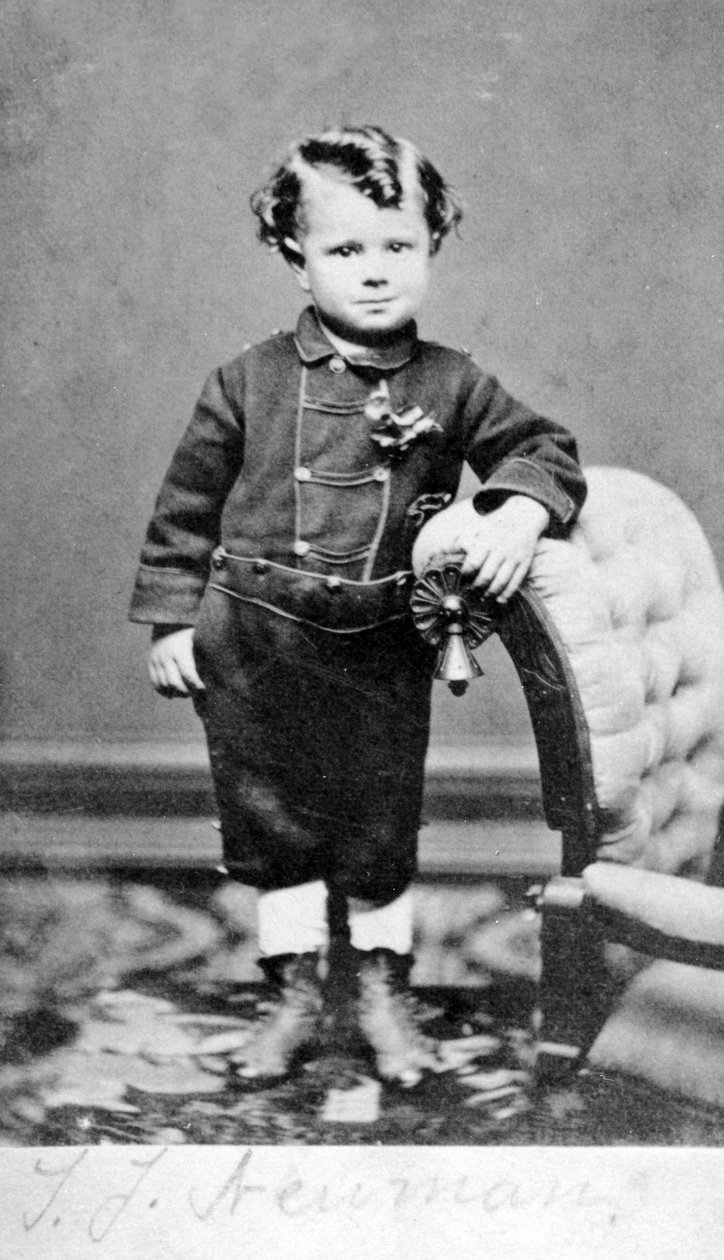 Retrato de un niño, c.1860 de American Photographer