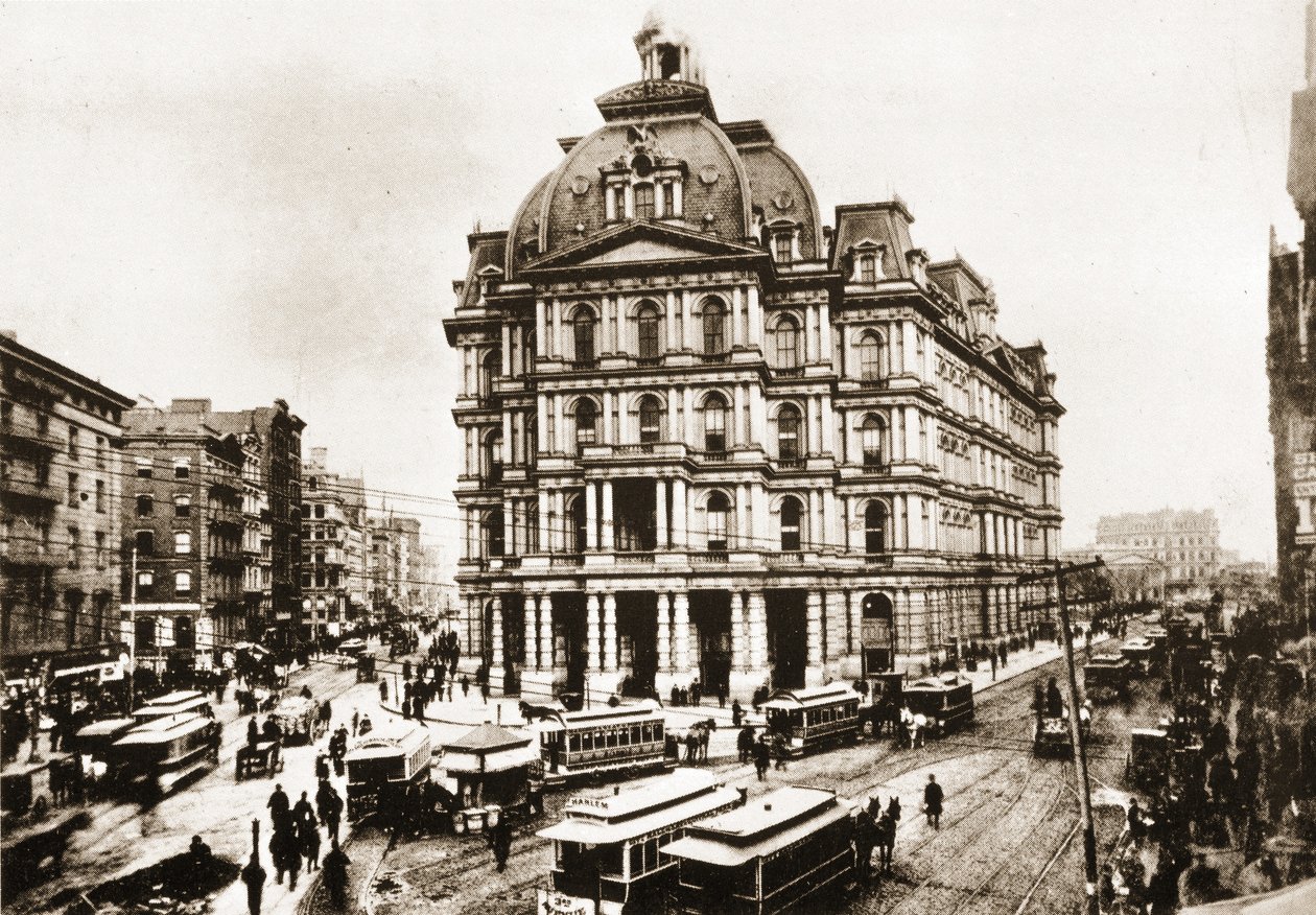 La Antigua Oficina de Correos, Ciudad de Nueva York, 1887 de American Photographer