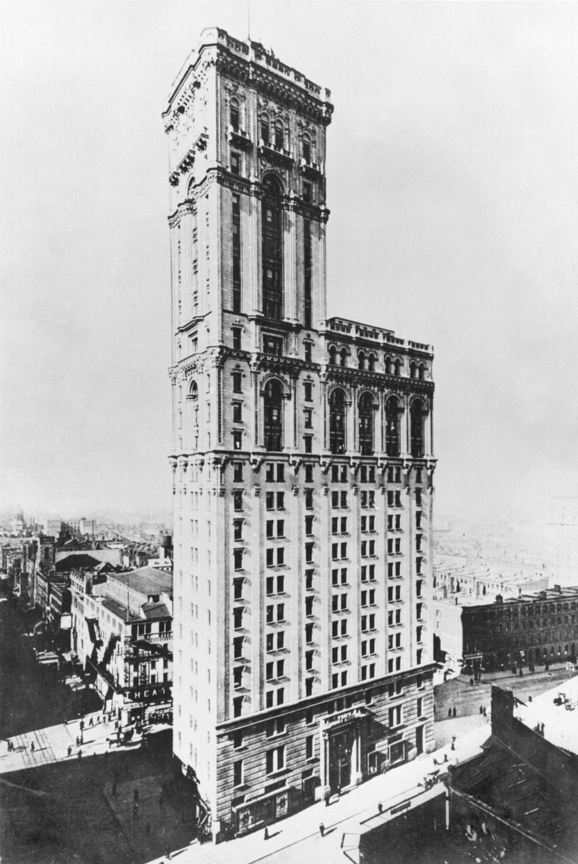 El Edificio del Times, Nueva York, c.1900 de American Photographer