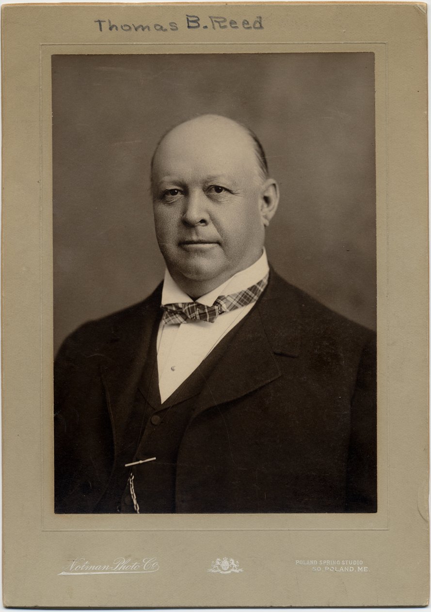 Thomas Brackett Reed (1839-1902), político estadounidense de American Photographer
