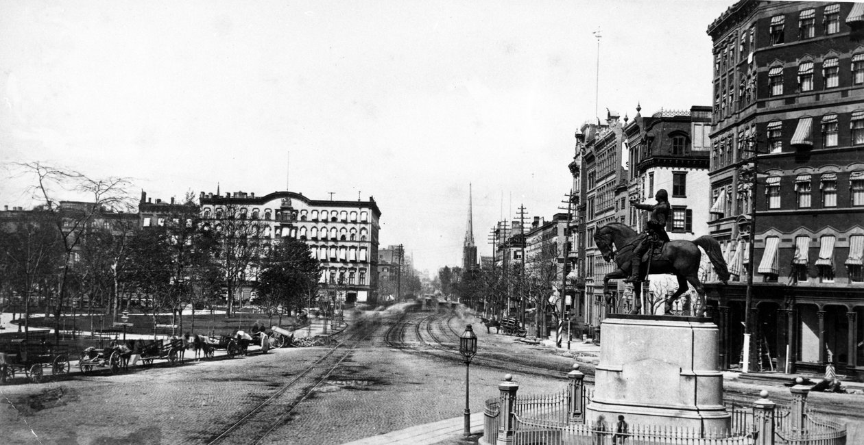 Union Square, Ciudad de Nueva York, c.1870 de American Photographer