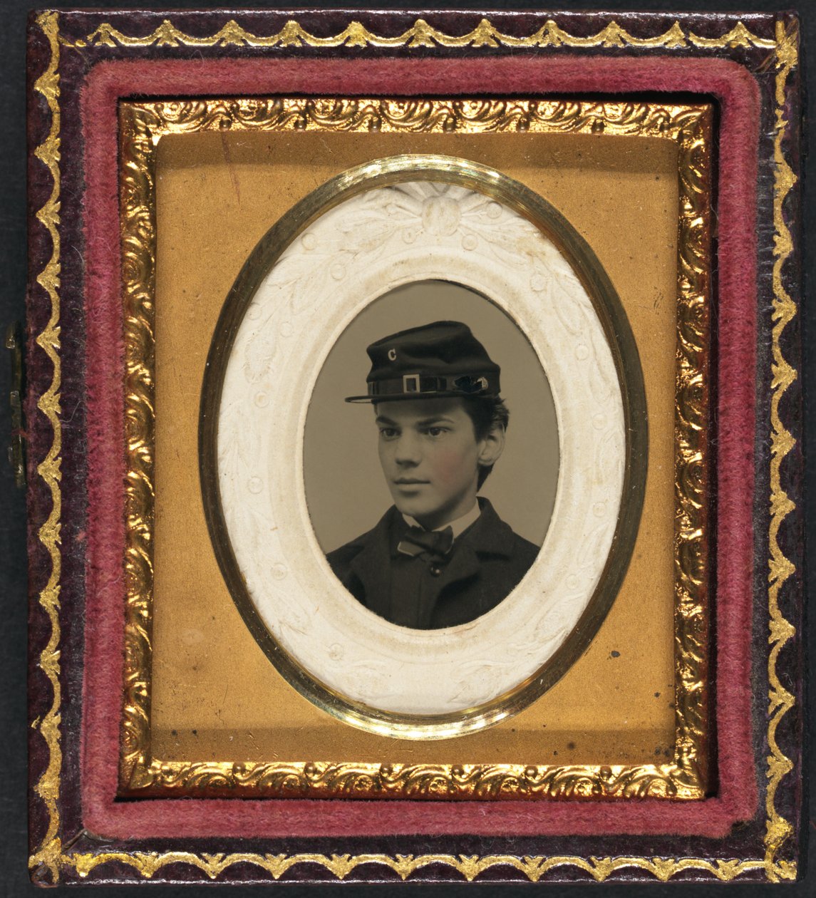 Joven soldado de la Unión con una kepi, c.1862 de American Photographer
