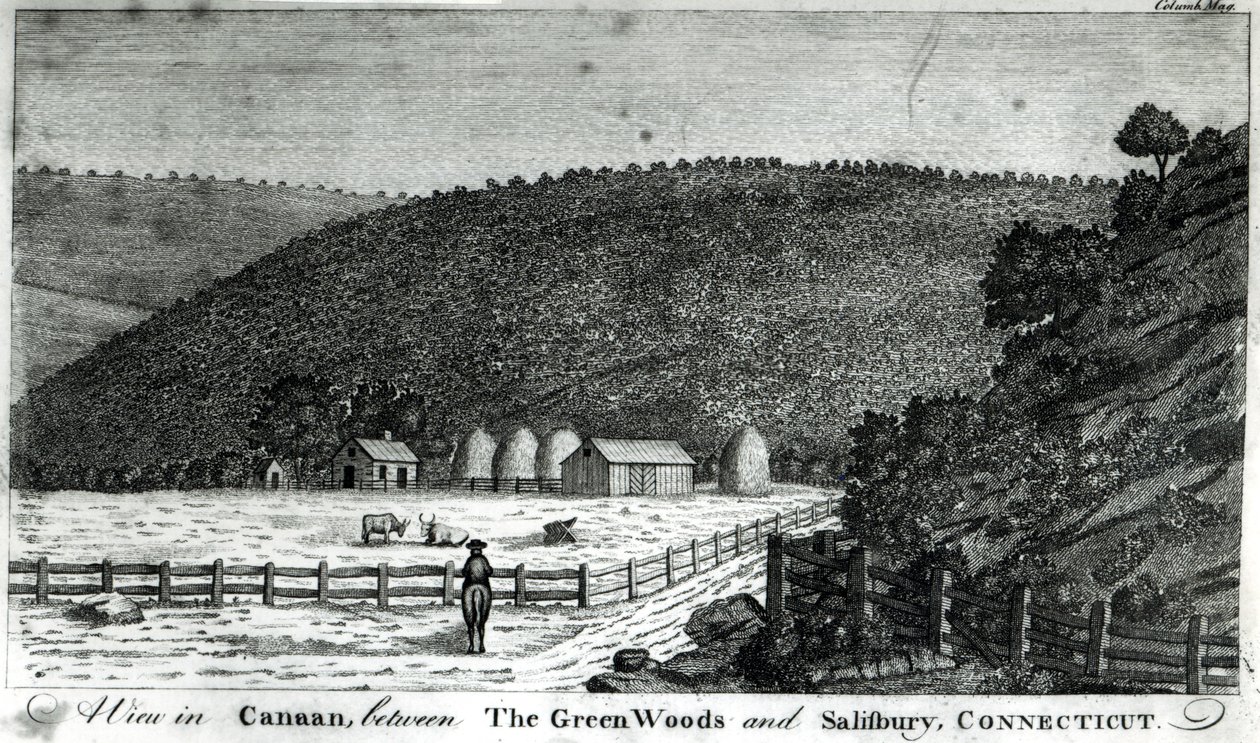Una Granja en Canaan, Connecticut, de 