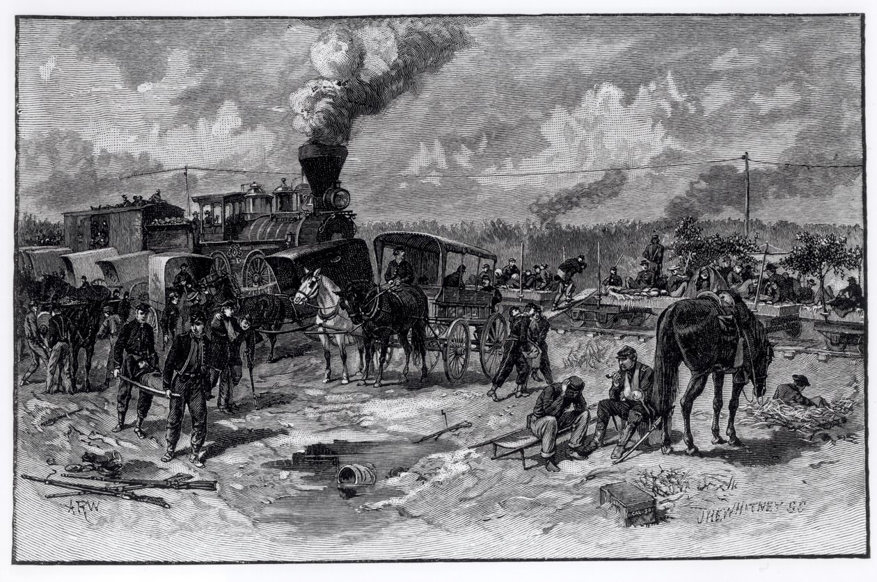 Después de la batalla de Seven Pines, junio de 1862, de 