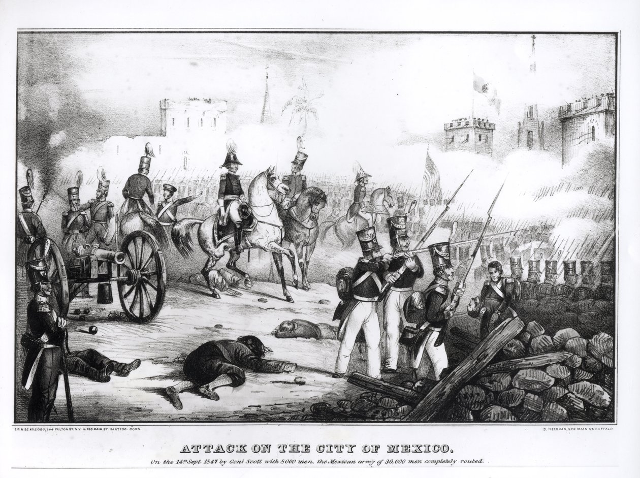 Ataque a la Ciudad de México, 14 de septiembre de 1847 de American School