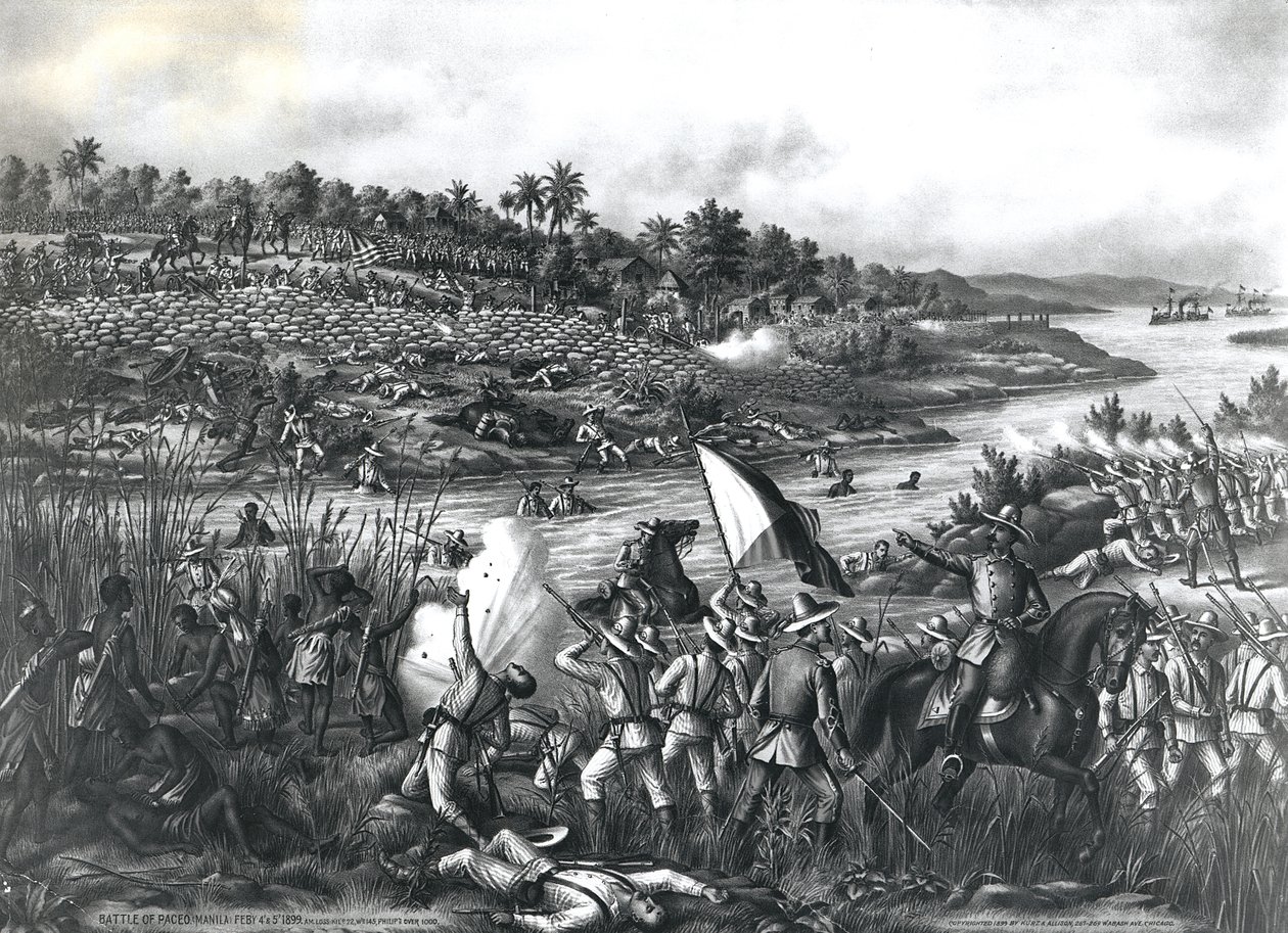 Batalla de Paceo (Manila), Filipinas, 4-5 de febrero de 1899 de American School