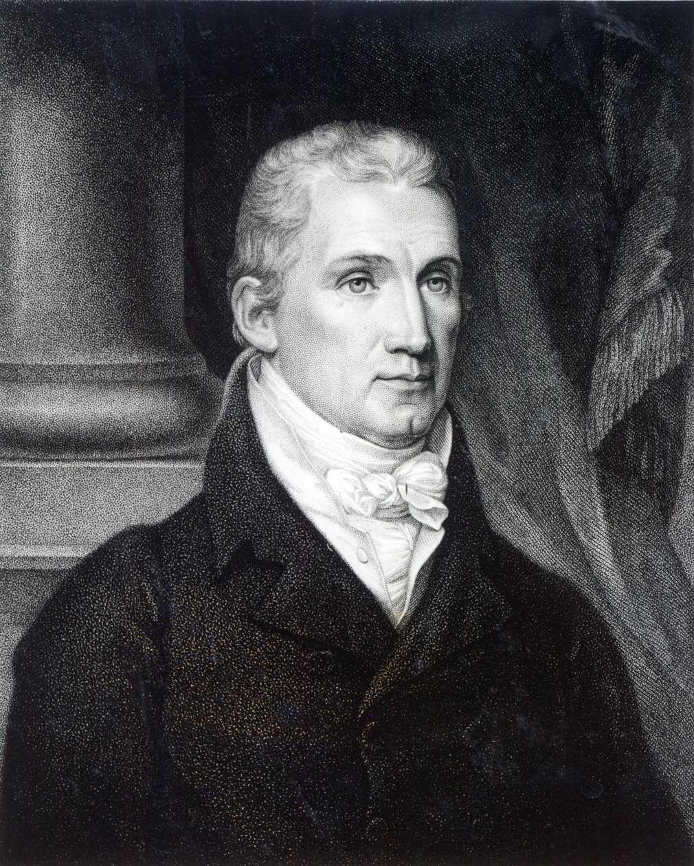 James Monroe, grabado por Thomas Gimbrede (1781-1832) de American School