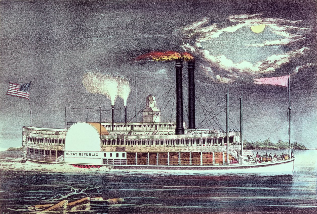 Luz de luna en el Mississippi de American School