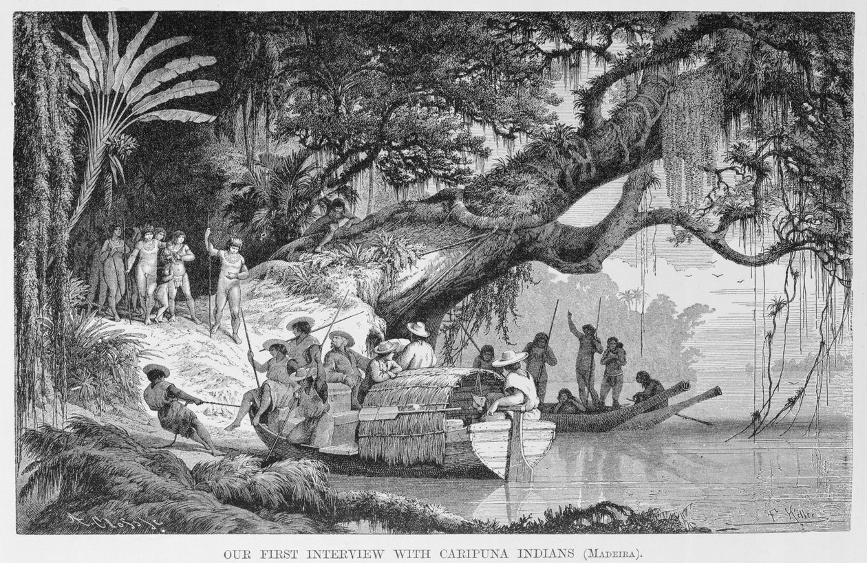 Nuestro Primer Encuentro con los Indios Caripuna, de 