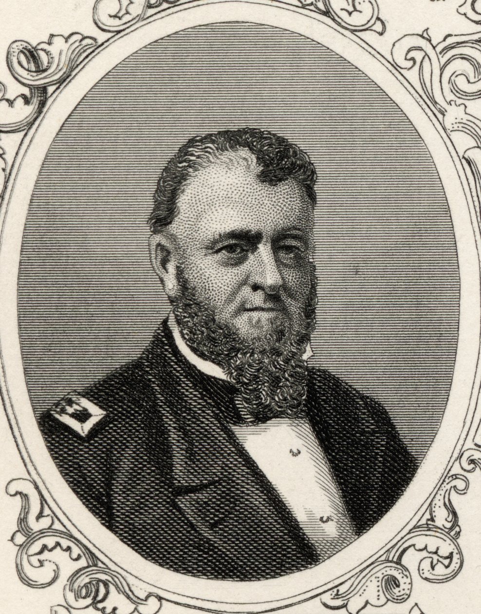 Retrato del Almirante Louis Malesherbes Goldsborough (1805-1877) de American School