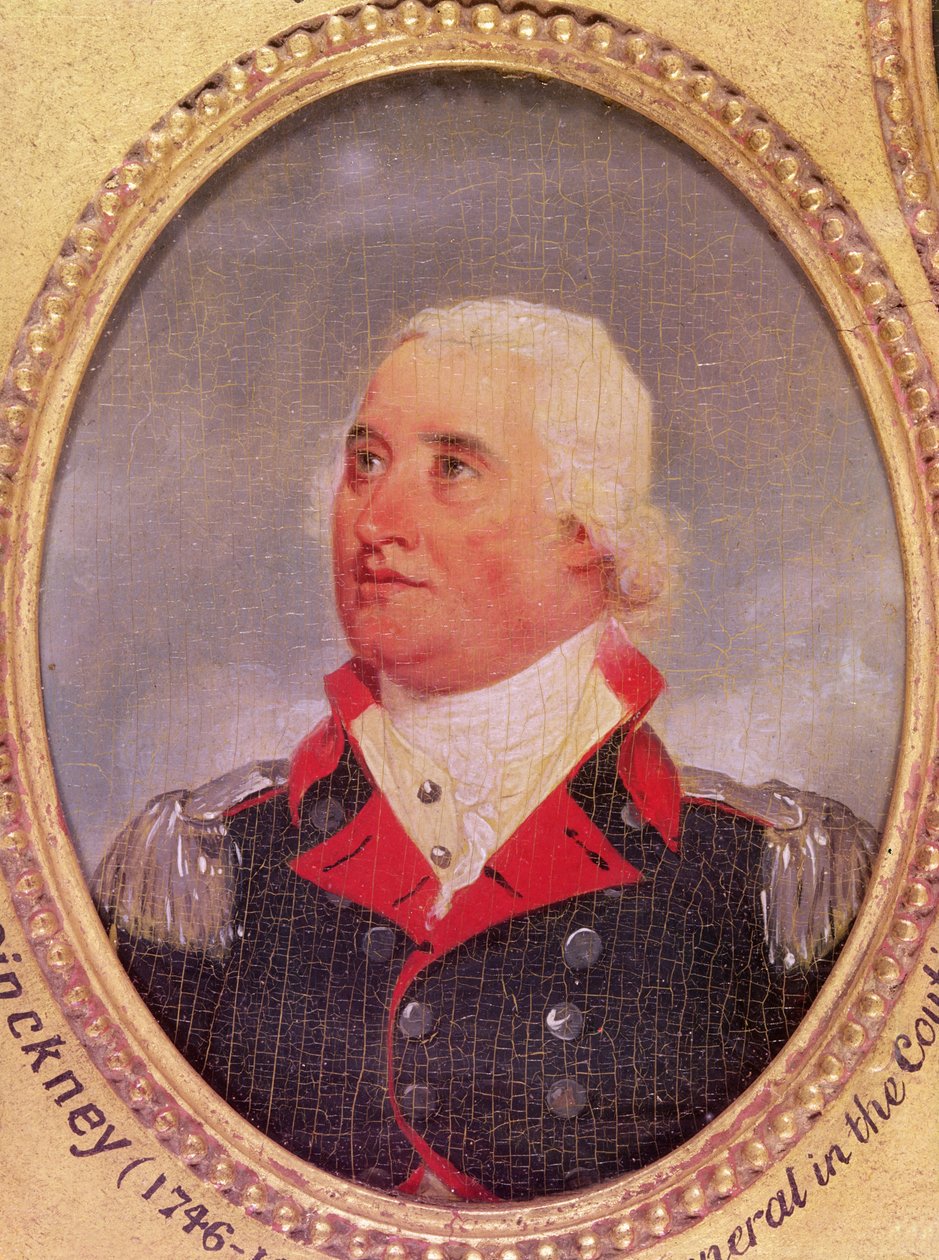 Retrato del General de División Charles C. Pinckney de American School