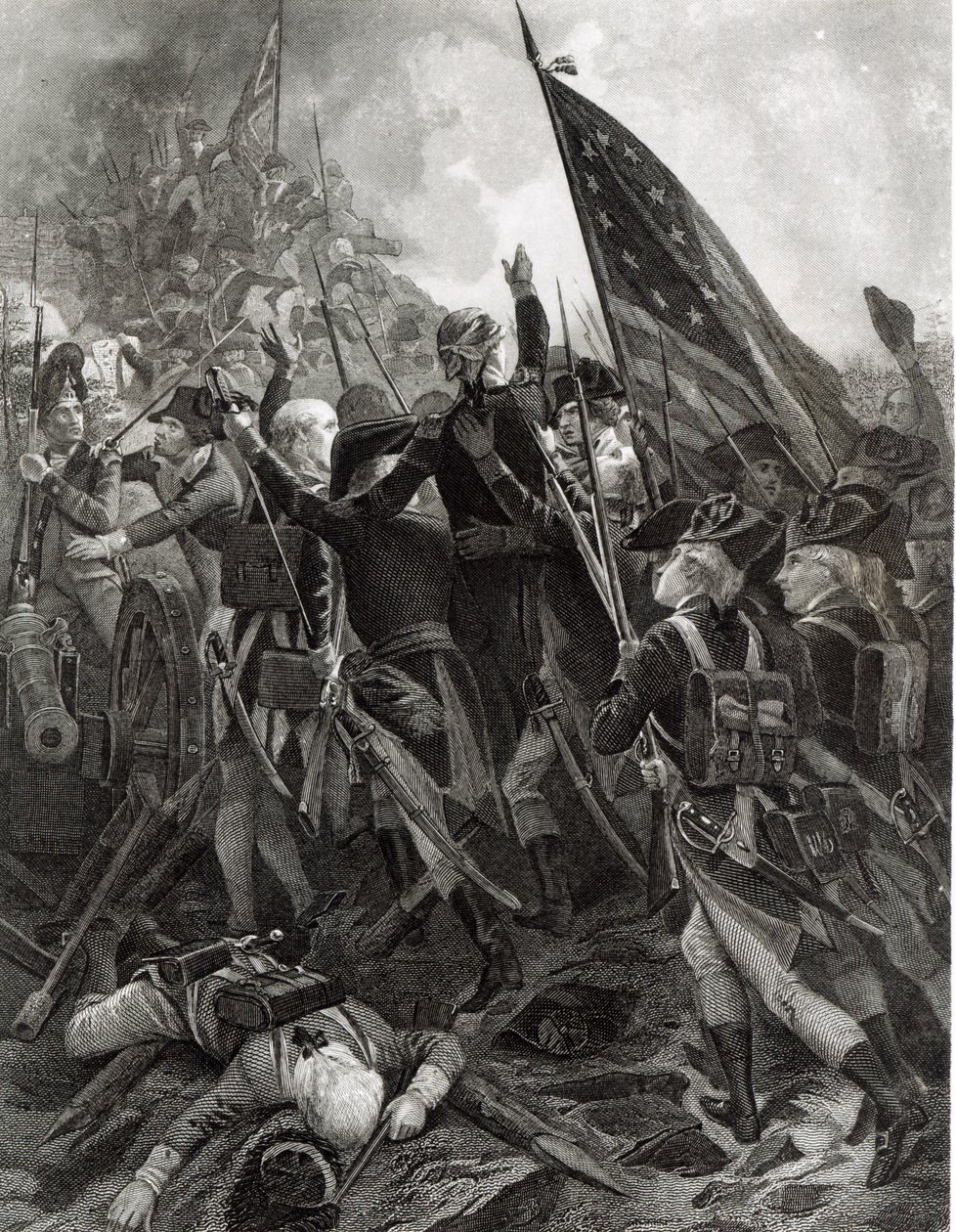 Asalto a Stony Point, julio de 1779 de American School