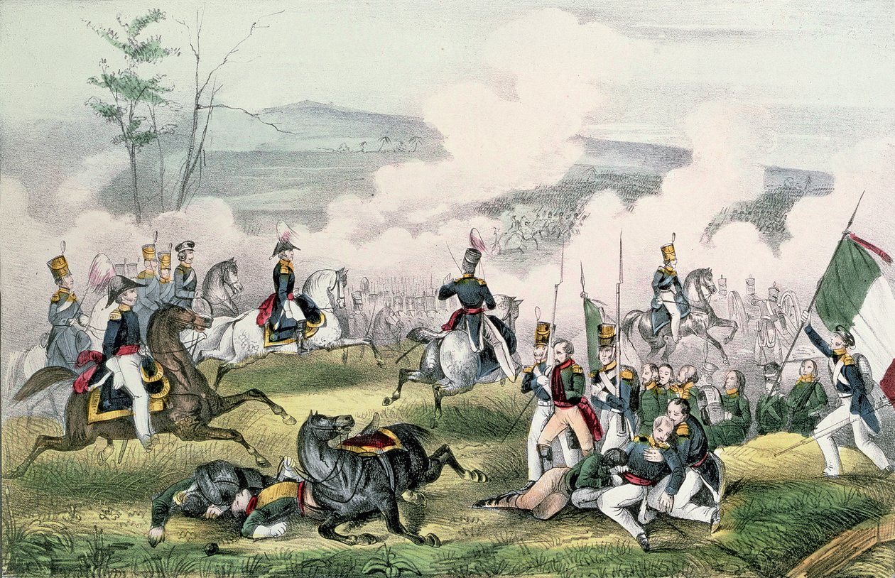 La batalla de Palo Alto, California, 8 de mayo de 1846 de American School