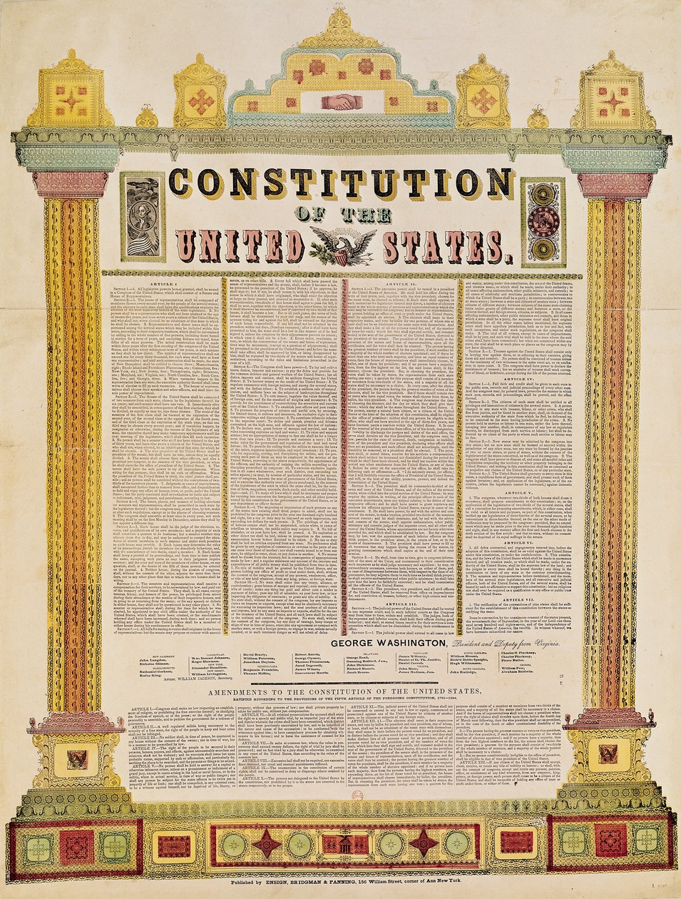 La Constitución de los Estados Unidos de América de American School