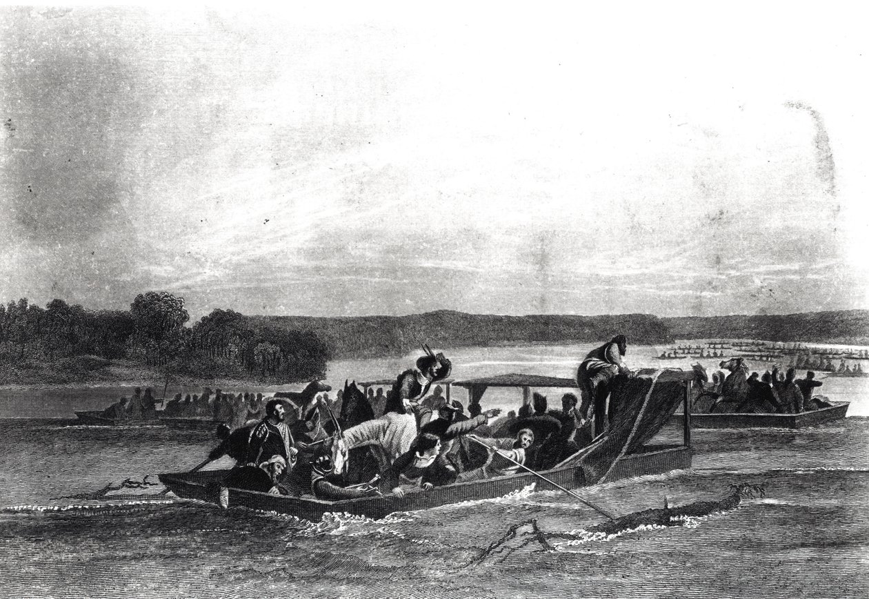 El descubrimiento del Mississippi por de Soto, 21 de mayo de 1541 de American School