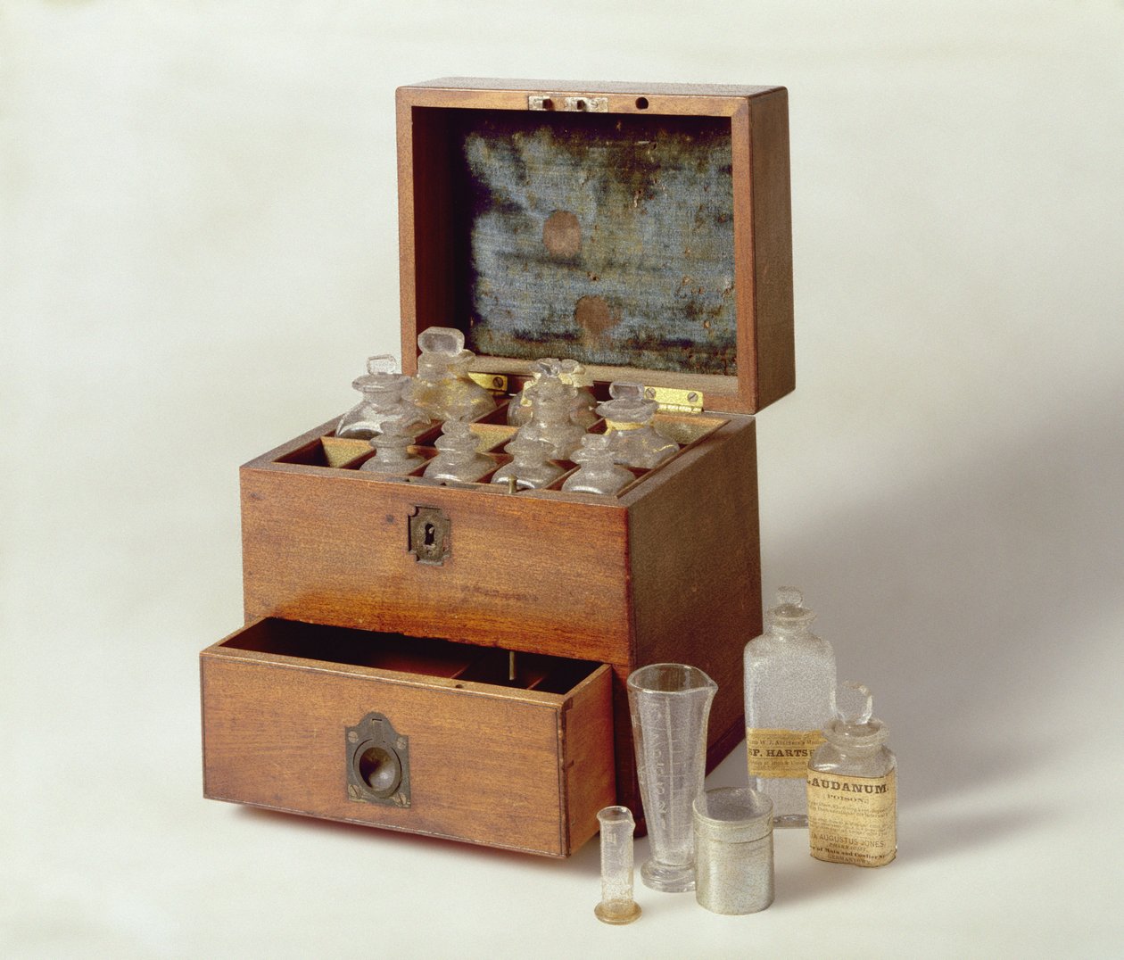 Botiquín de viaje, c.1800 de American School