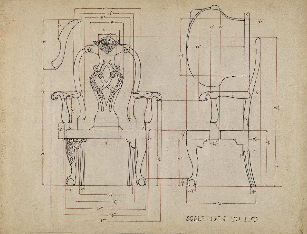 Silla de American 20th Century