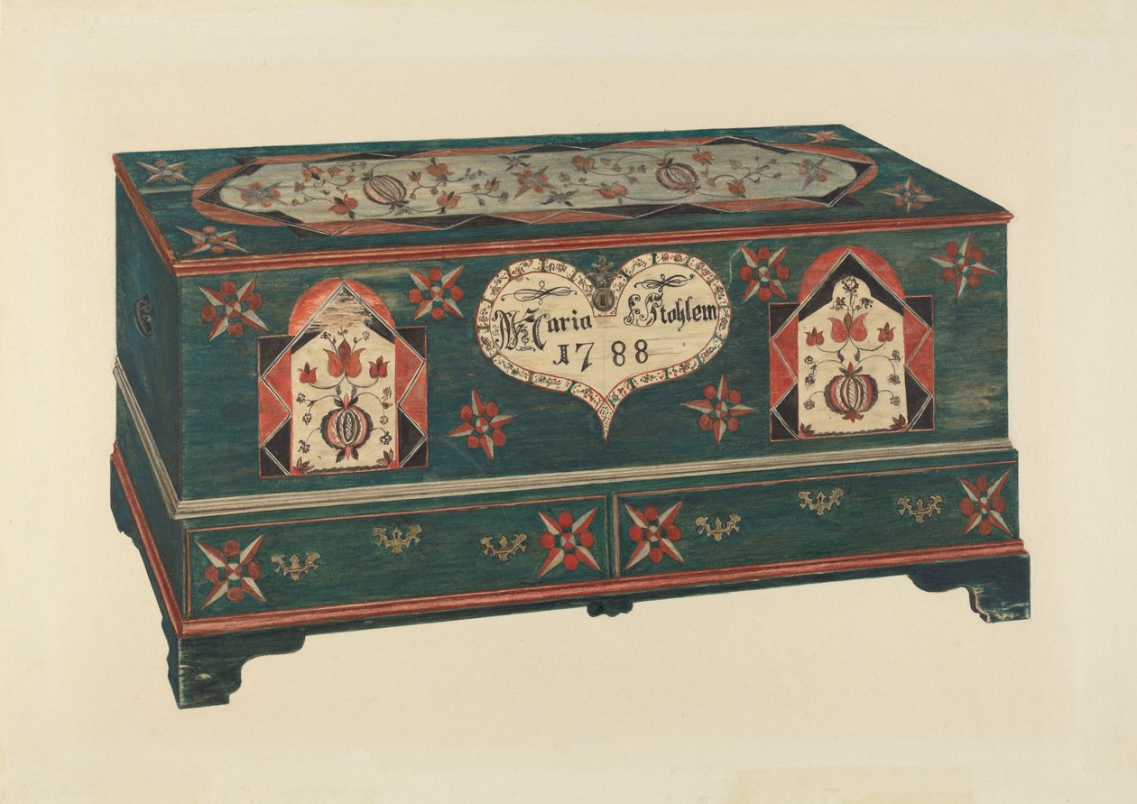 Arca de dote de American 20th Century