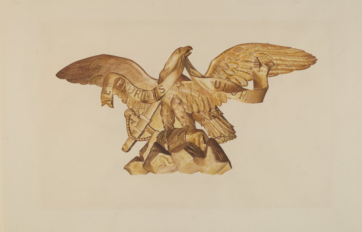 Águila del USS Enterprise de American 20th Century