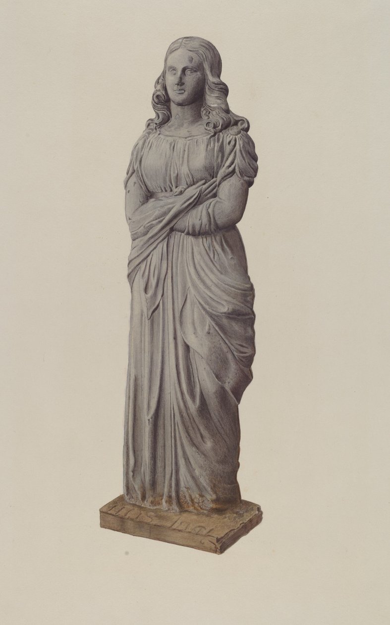Figura de jardín de American 20th Century