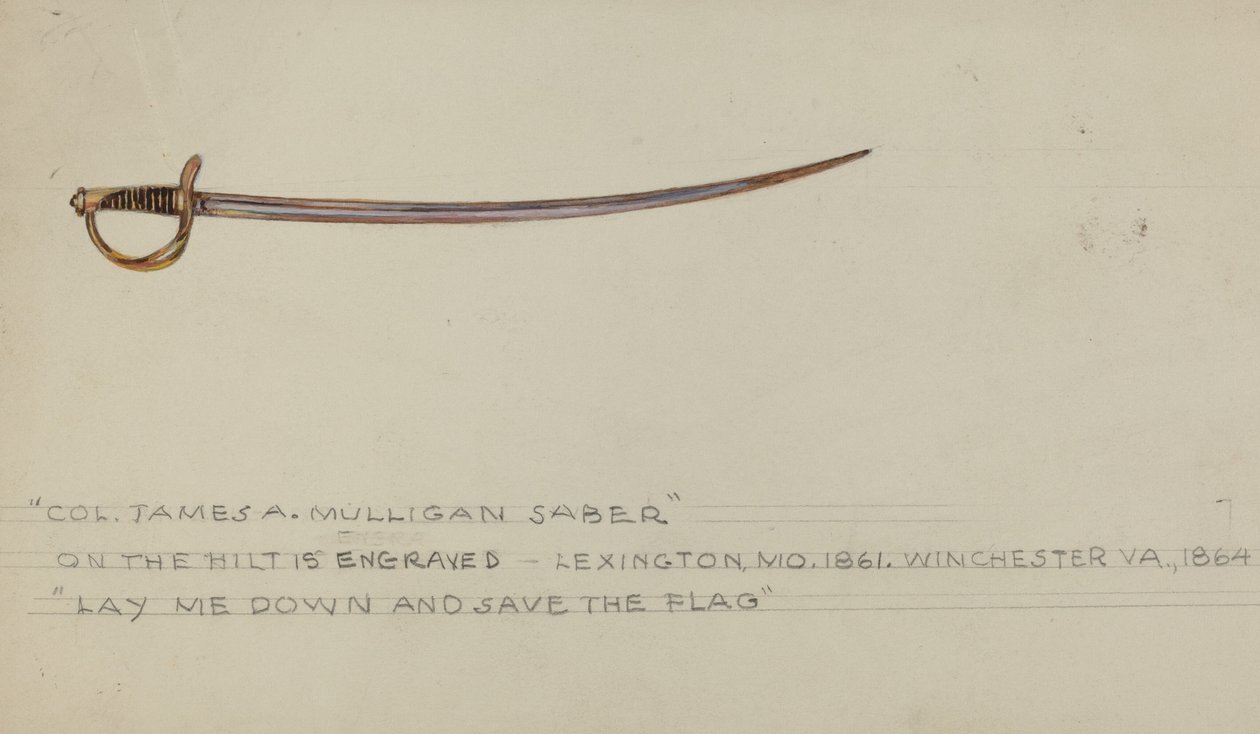 Sable de American 20th Century
