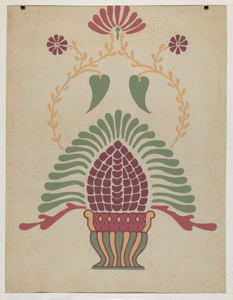Vestimenta del Sacerdote de la Misión San Gabriel del portafolio "Arte Decorativo de la California Española" de American 20th Century