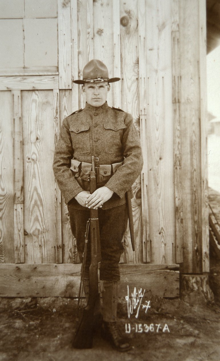 Infanterista estadounidense de la Primera Guerra Mundial de American Photographer
