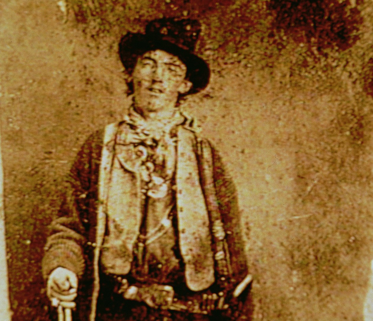 Billy The Kid (1859-81) c.1880 (copia del tintipo original) de American Photographer