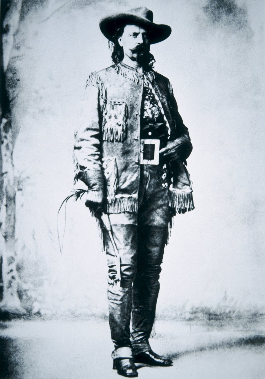 Buffalo Bill Cody (1846-1917) de American Photographer