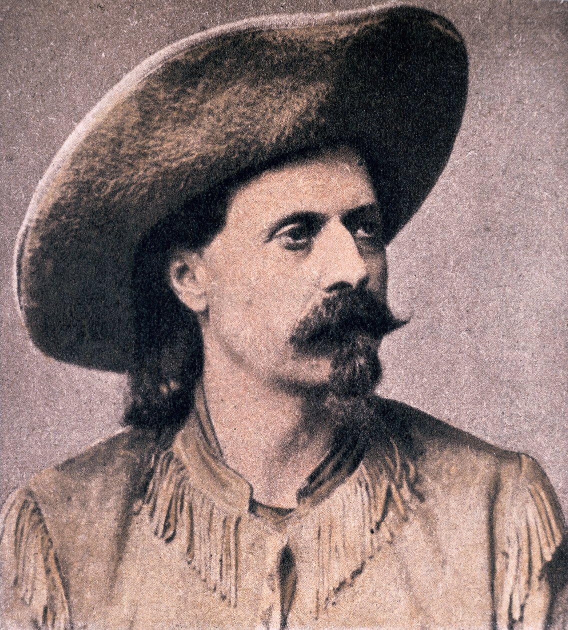 Buffalo Bill Cody (1846-1917) en sus primeros días en la frontera de American Photographer