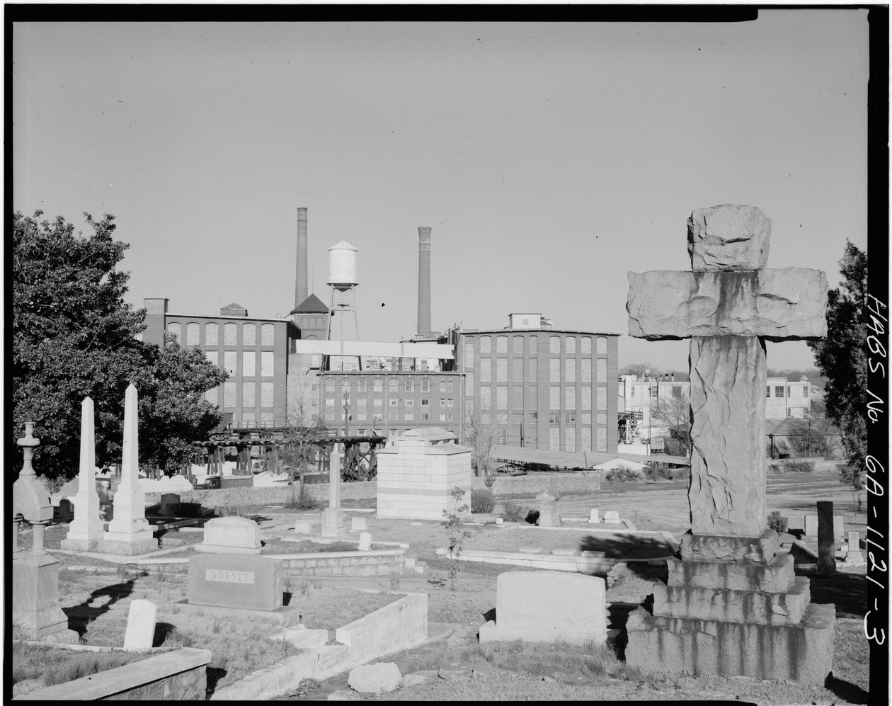 Distrito de Cabbagetown (Vistas Generales), Boulevard, Pearl Street, Memorial Drive y Vías del Ferrocarril, Atlanta, Condado de Fulton, GA de American Photographer