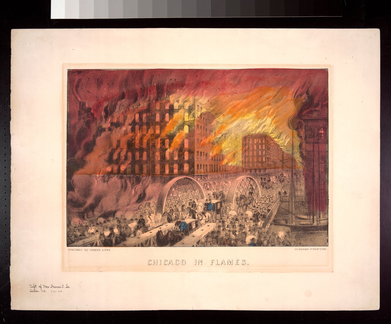 Chicago en llamas, 1871 de American Photographer