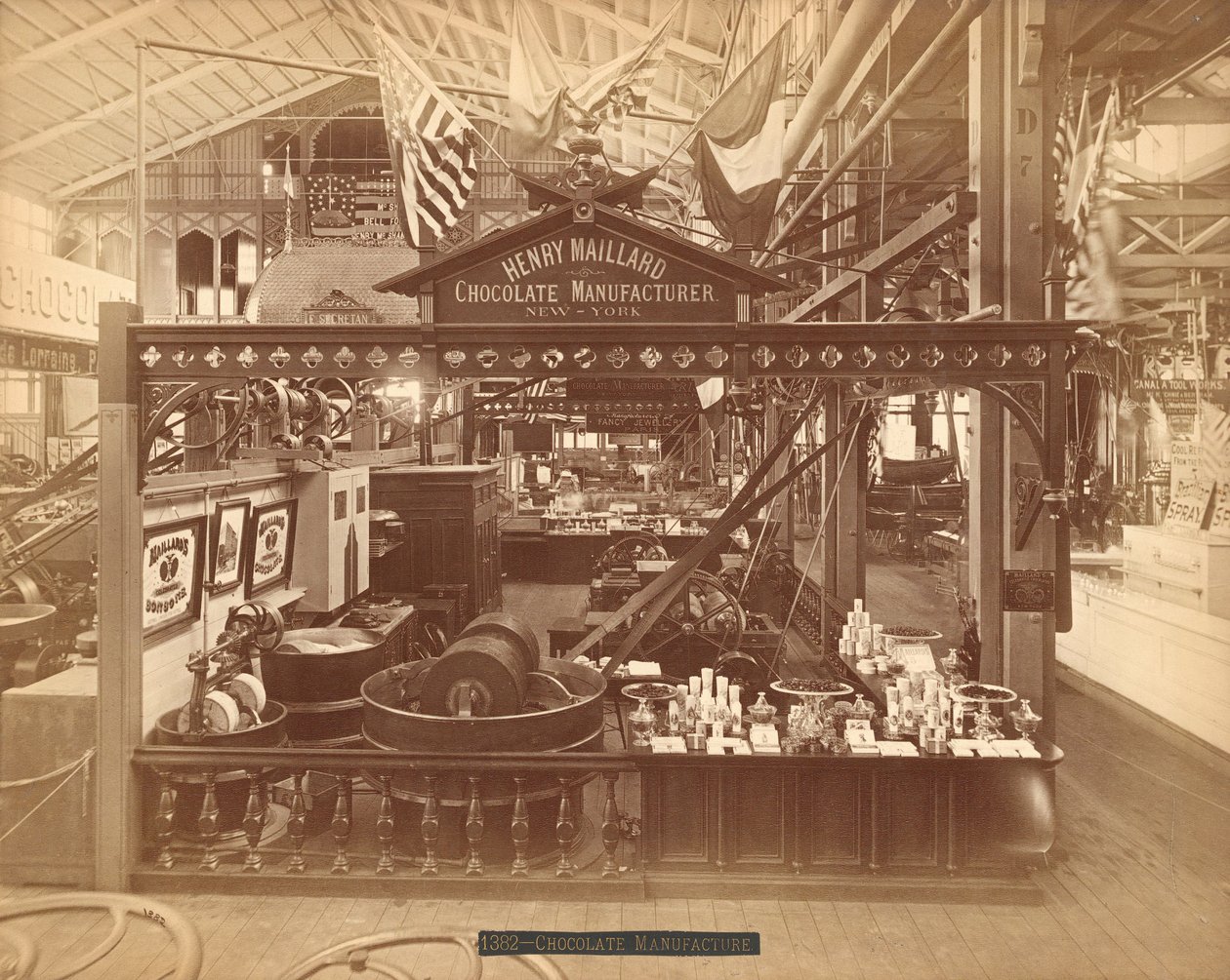 Exposición de Henry Maillard - Sala de máquinas de American Photographer