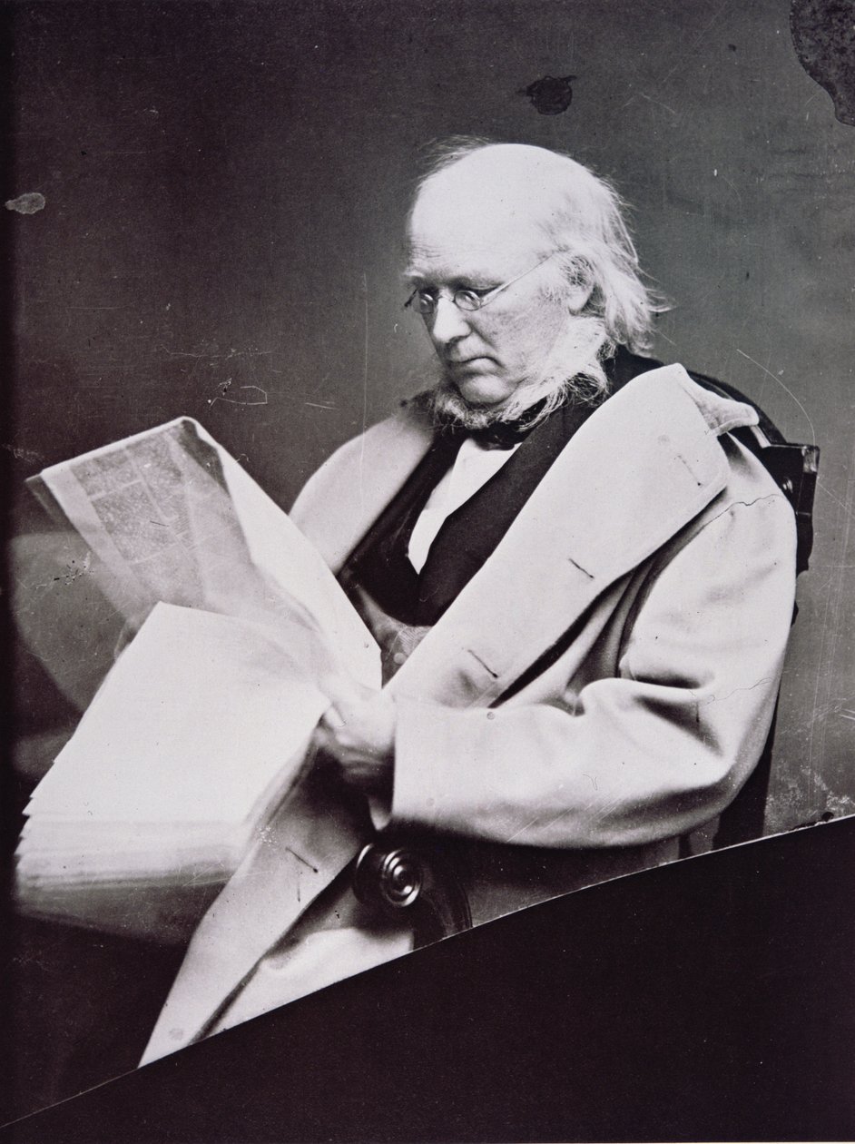 Horace Greeley (1811-72) de American Photographer