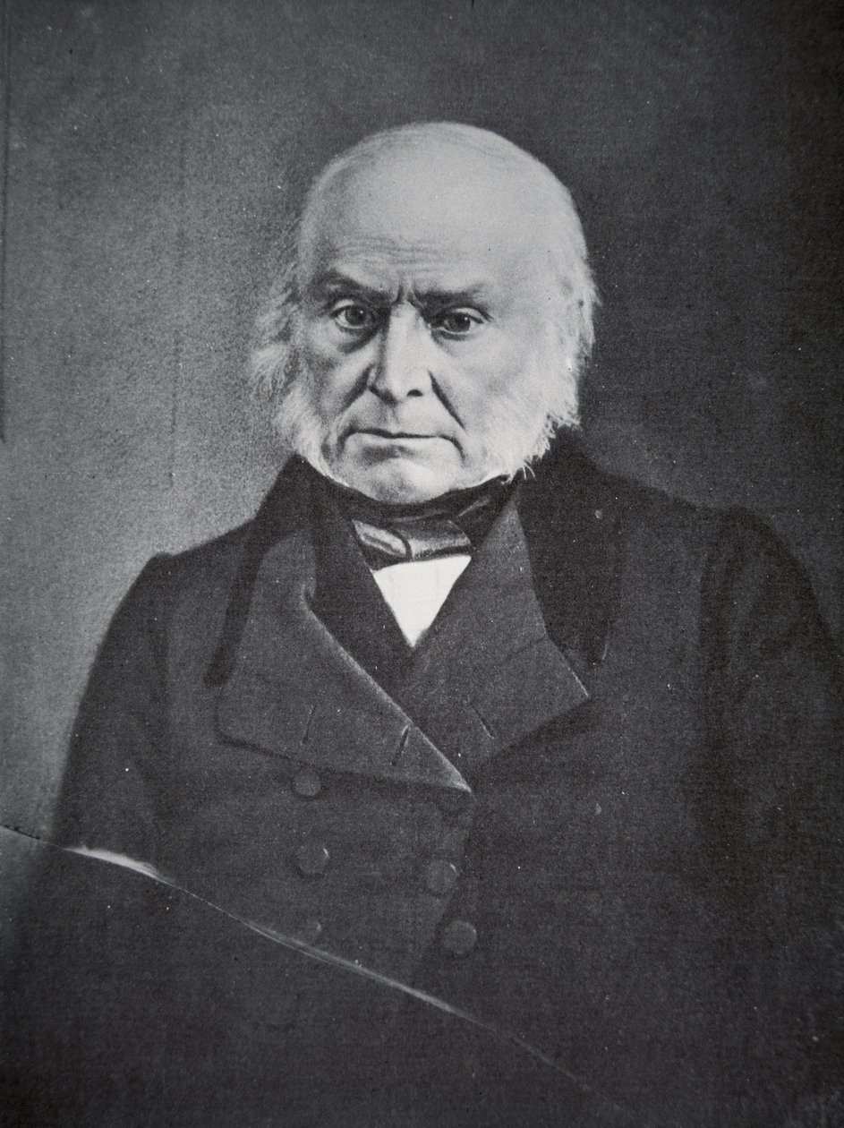 John Quincy Adams (1767-1848) 1847 de American Photographer