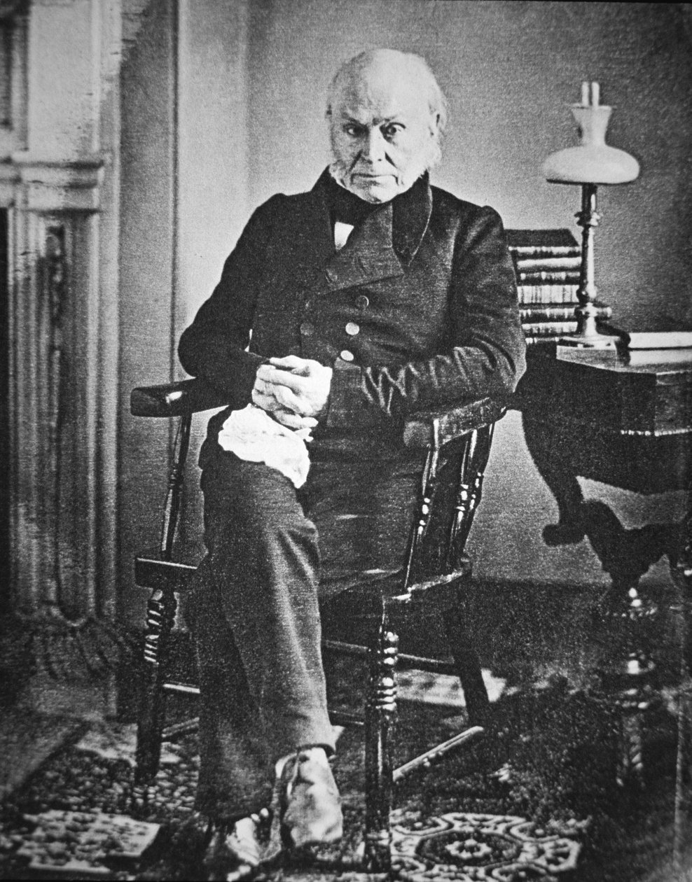 John Quincy Adams (1767-1848) 1847 de American Photographer