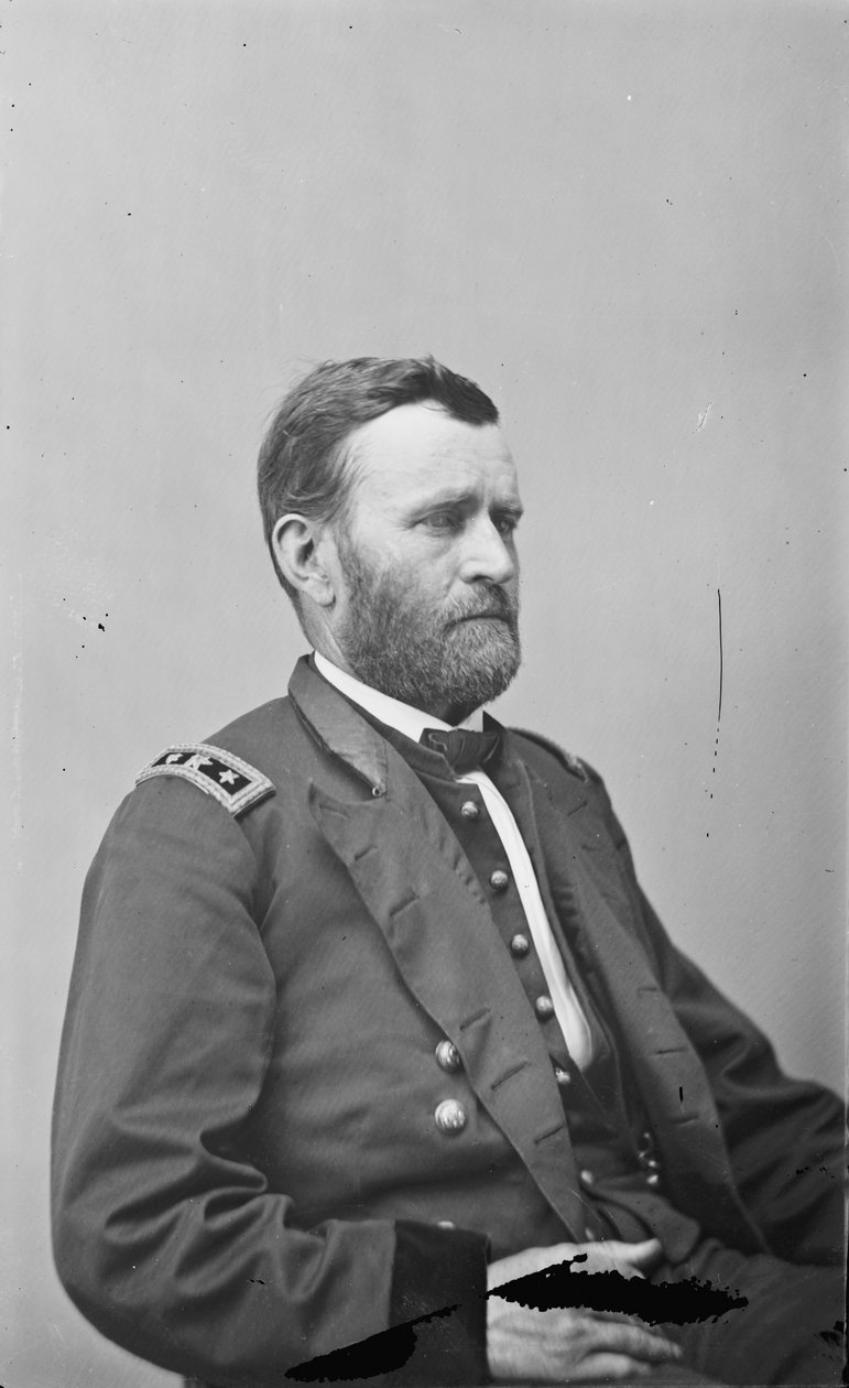 Mayor General Ulysses S. Grant, oficial del Ejército Federal de American Photographer