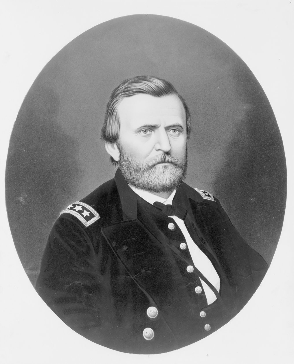General de División Ulysses S. Grant, c.1866 (cromolitografía) de American Photographer