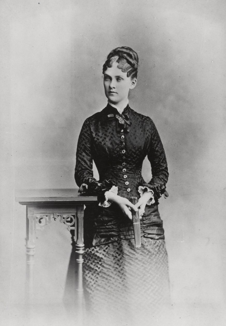 Sra. Theodore Roosevelt, c.1882 de American Photographer