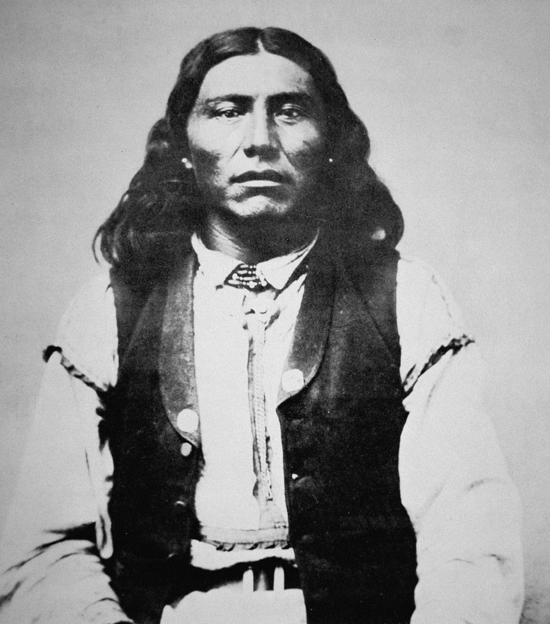 Naiche (d.1874) Jefe de los Apaches Chiricahua de Arizona de American Photographer