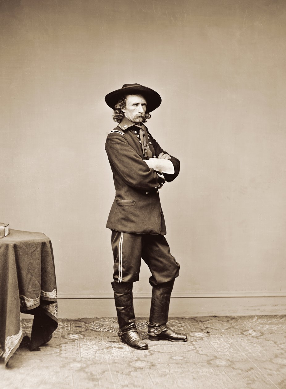 Retrato del general George Armstrong Custer de American Photographer