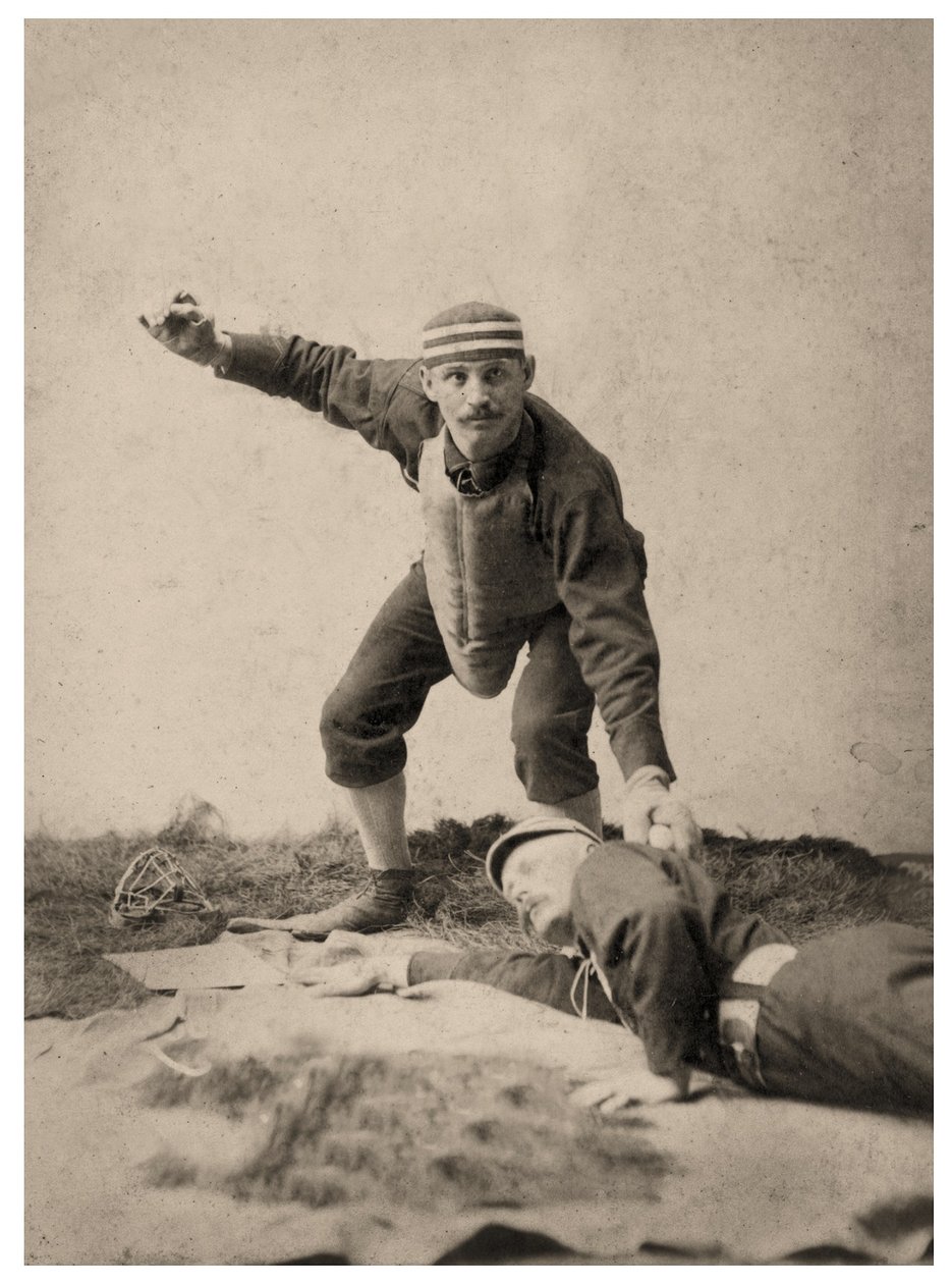 Retrato de Paul Cook, Louisville Colonels de American Photographer