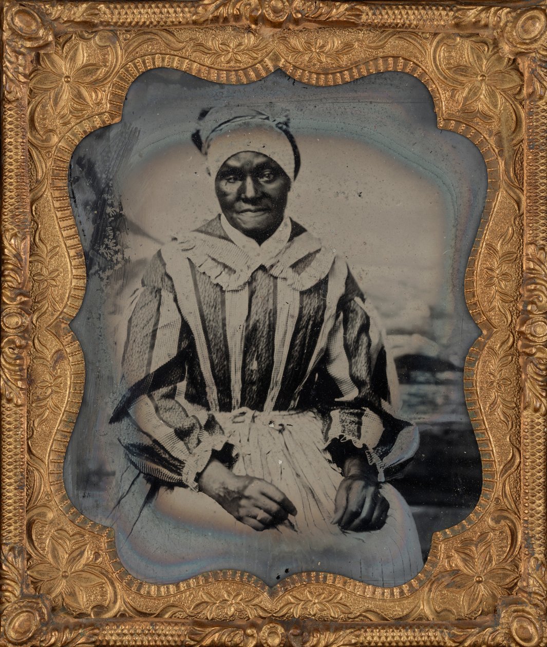 Retrato de mujer,c. 1860 (foto) de American Photographer