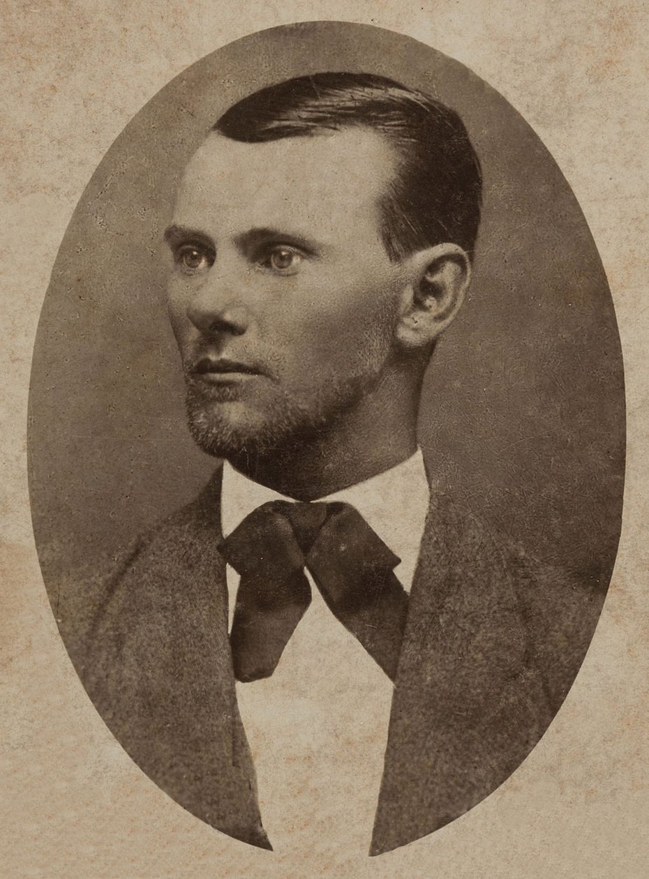 Retrato del forajido Jesse James (1847-1882) de American Photographer