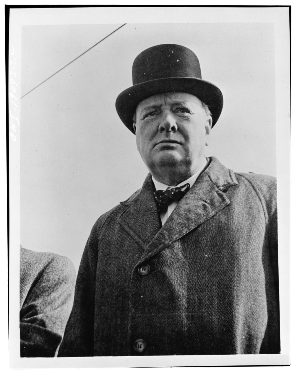 El Primer Ministro británico Winston Churchill, hacia 1942 (foto b/n) de American Photographer