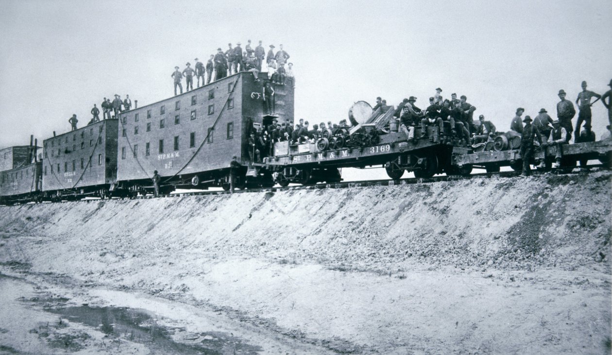 Equipos de construcción de ferrocarriles de American Photographer