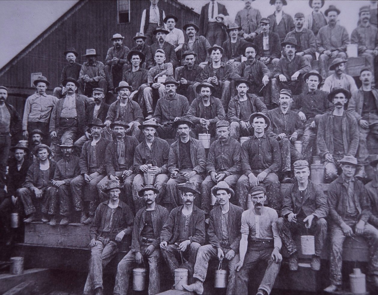 Trabajadores de aserradero de American Photographer