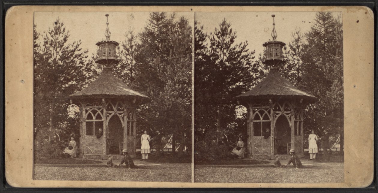 Casa de verano, Comunidad de Oneida, Estado de Nueva York, 1873 de American Photographer